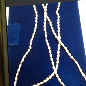 Seed pearl 16” necklace